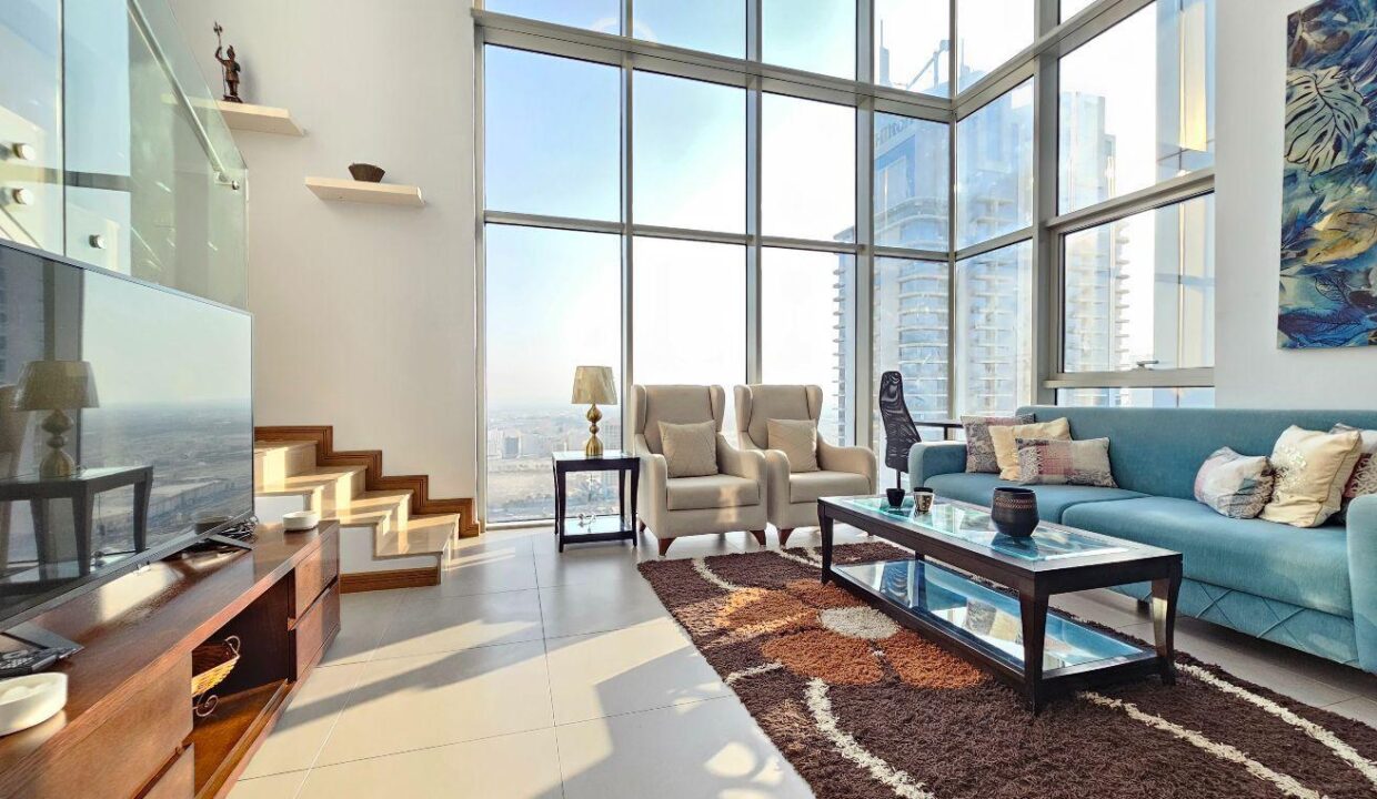 Ultra Luxury 1BR Duplex Near City Center High View