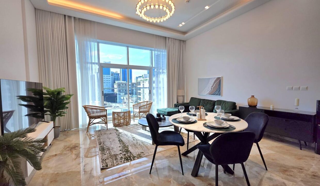 Modern 1BR + Balcony | Inclusive | Seef | Bright