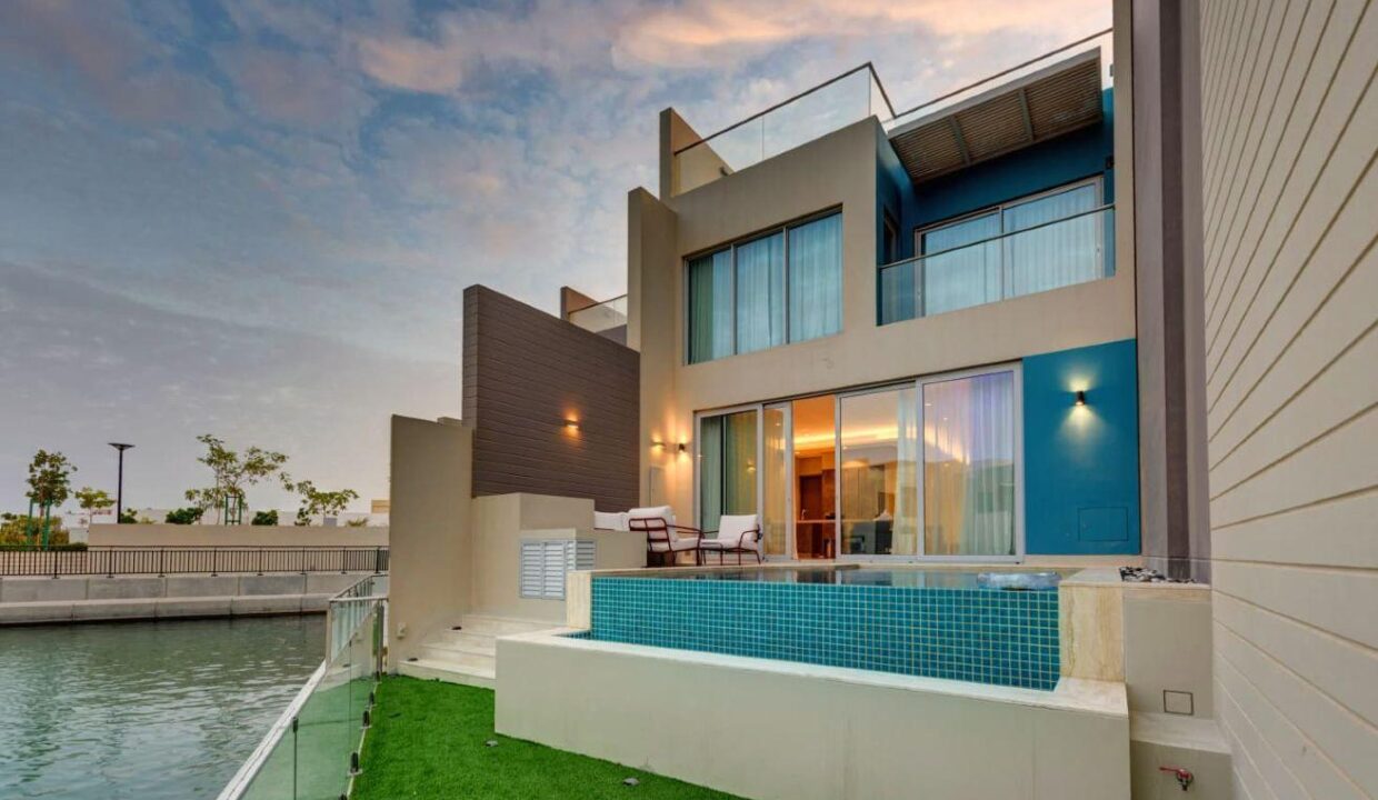 Waterfront Fully Furnished Villa for Rent in Diyar